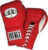 PROMEX LACE UP GLOVES 12 RED