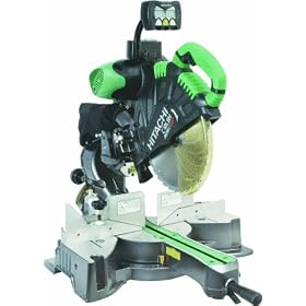 Hitachi Power Tools C12LSH 12'' Sliding Dual Compound With Laser And Digital LCD Display