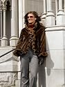Ruffled Mink Jacket