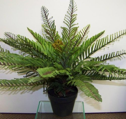 Artificial Silk Fern Plant Tree Bush Spring Decor Large