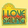 I Love Sailing Novelty T Shirt