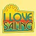 I Love Sailing Novelty T Shirt