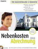 Eigenschaften Franzis Buch & Software Verlag  / Nebenkostenabrechnung 2006