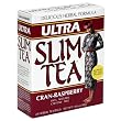 Ultra Slim Tea, Cran-Raspberry, Tea Bags, 24-Count Box (Pack of 4)