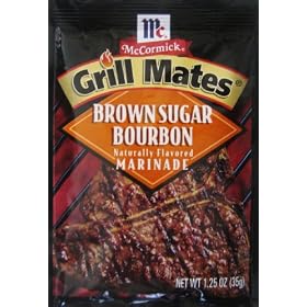 McCormick Grill Mates Brown Sugar Bourbon Marinade - 1.25 Oz (6-Pack)