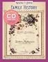 Family History: Memories Of A Lifetime : Artwork For Scrapbooks And Fabric-transfer Crafts