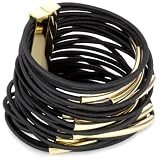Accessories & Beyond Black Elastic Cuff With Go