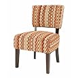 Linon Zig Zag Print Mod Chair
