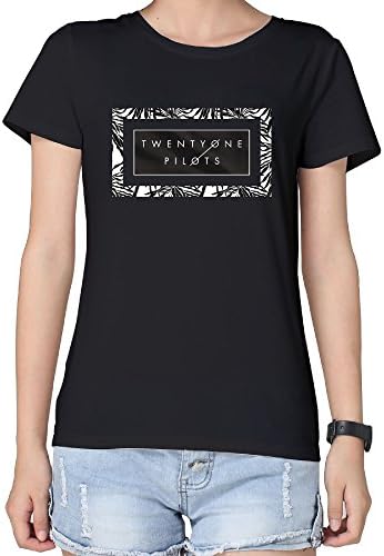 Twenty One Pilots Musical Duo Lane Boy Womens 100% Cotton T-shirt Black