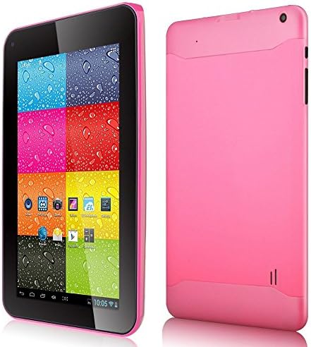 Digital Reins 9" Inch Tablet PC - Google Android 4.2 WiFi 8GB 512DDR3 Dual Camera & Dual Core - A23 Processor - Supports Skype Video Chatting, YouTube, Google Play [PINK]