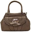 Guess Super Sleek Small Satchel Camel Hangbag Purse Fg318805