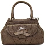 Guess Super Sleek Small Satchel Camel Hangbag Purse Fg318805