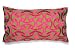 Trina Turk for Peking Handicraft Santorini Down-Filled 14 by 26-Inch Embroidered Pillows, Fuchsia