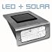 Solar Wandleuchte Aluminium