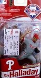 ROY HALLADAY - Philadelphia Phillies - McFarlane MLB Elite Series 2 Bronze Collector Level Chase with Grey Uniform and Replica Ticket
