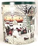 Ultimate's 3.5 Gallon Fox Briar Farms Tin with 5 Pounds of Caramel Nut Corn
