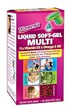 Rapid Nutrition Womens Whole Nutrition Liquid Soft-Gel Multi, 60-Count Bottle