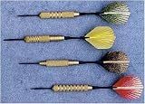 Brass Knurled Steel Tip (20g)