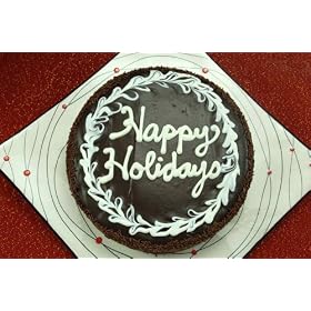 8 inch Happy Holidays Cheesecake by The BEST Cheesecake on the Planet!