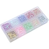 Navifoce Colorful Mini Spangles Craft Supplies Diy Drawing Decoration Ornament Decoupage Sequins Paillette (Pentagram Shape)