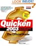 Quicken(R) 2003: The Official Guide