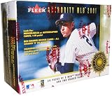 2001 Fleer Authority Baseball Cards Unopened Hobby Box (Pujols, Prior, Teixeira Rookies!)