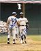 Hank Aaron And Ron Santo Autographed/Hand Signed Atlanta Braves & Chicago Cubs- ...