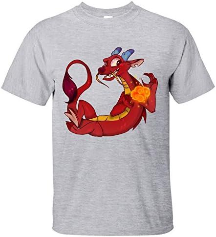 BESTF Men's Mushu Beyond Your Mortal Imagination T-Shirt grey M