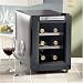 The Wine Enthusiast 6-Bottle Wine Cellar - Graphite