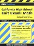 CliffsTestPrep California High School Exit Exam-Math