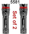 2-nebo Redline 220 Lumens LED Flashlight  - Lot of 2  #5581 packed individually in Clamshell