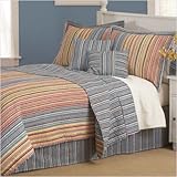 Hopscotch Full / Queen Quilt with Two Shams
