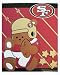 San Fransisco 49ers NFL Logo Raschel Royal Plush Blanket Throw