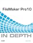 FileMaker Pro 10 in Depth