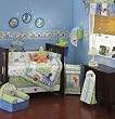 Lambs & Ivy Bubbles 6 Piece Crib Bedding Set