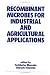 Recombinant Microbes for Industrial and Agricultural Applications (Biotechnology and Bioprocessing Series)