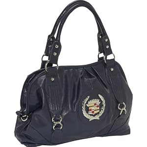 Ashley M Cadillac Chain Links Tote Bag (Navy)