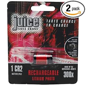 Juice Rechargeable NiMH Batteries, Size AA, 4-Count Packages (Pack of 2)