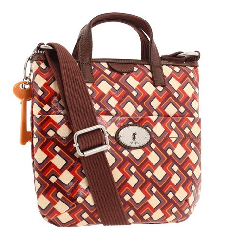 Fossil Key-Per Crossbody