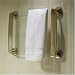 Thermique 37" Wall Mounted Heated Glass Towel Warmer with Timer - Polished Brass