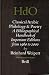 Classical Arabic Philology and Poetry: A Bibliographical Handbook of Important Editions from 1960 to 2000: Klassisch-Arabische Philologie Und Poesie: ... Oriental studies: Part 1 Ancient Near East)