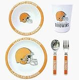 Cleveland Browns 5 Piece Children's Dinner Set by Duck House