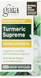 Gaia Herbs Turmeric Supreme Extra Strength Liquid Phyto-Capsules, 60 Count