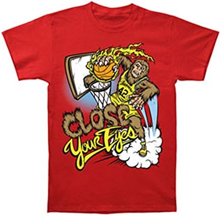 Close Your Eyes Men's Teenwolf T-shirt XX-Large Red