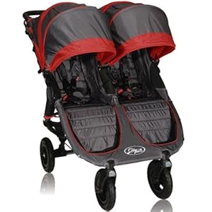 Baby Jogger City Mini GT Double Stroller, Red