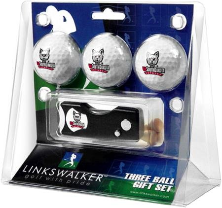 South Dakota Coyotes Ncaa Spring Action 3 Golf Ball Gift Packs
