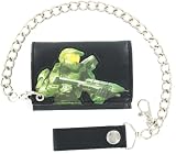 Halo 3 Spartan Tri-Fold Wallet with Chain