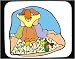 Decorated Mouse Pad with Hawaii, group, huddle, art, design, dancing, picnic, friends...