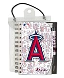 Los Angeles Angels of Anaheim Deluxe Hardcover Notebook w/ Pen Set - 4x6