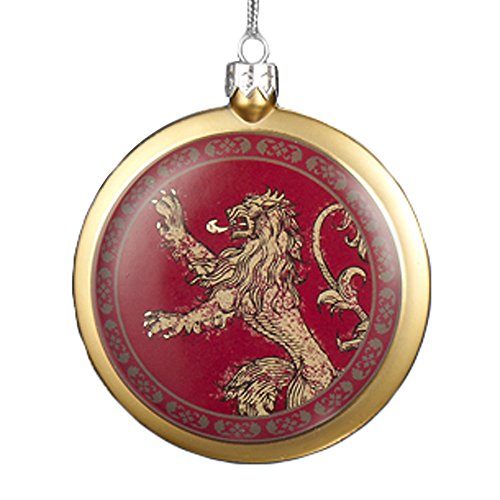 Game of Thrones Lannister Christmas Tree Ornament - Blow Mold Disc
